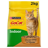 Go-Cat indoor chicken dry cat food 2kg - British product