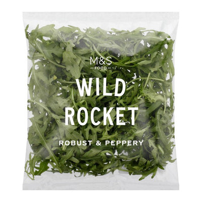 M&S Wild Rocket Washed & Ready to Eat Salad Leaves 60g