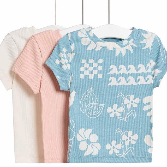 M&S children's t-shirts Multi 6-7 years, imported from the UK