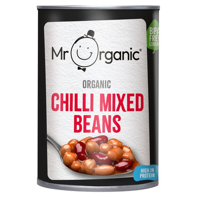 Mr Organic Chilli Mixed Beans Canned Beans 400g