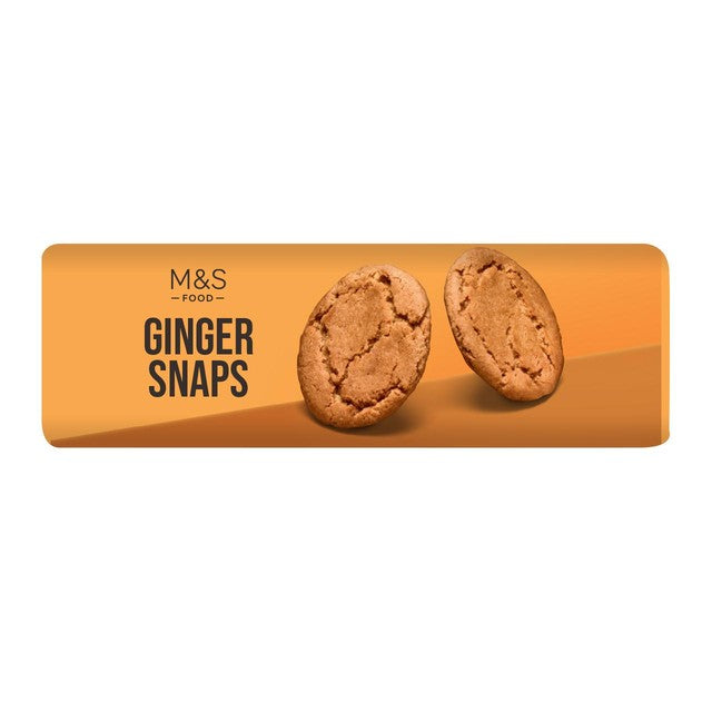 M&S ginger snaps biscuits 250g, imported from the UK