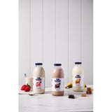 Tom Parker banana fudge flavoured milk 500ml (British brand)