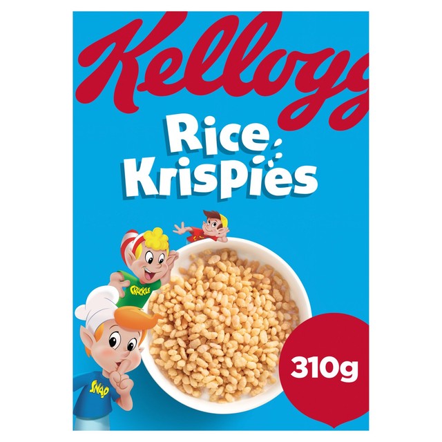 Kellogg's Rice Krispies Breakfast Cereal 310g, UK version