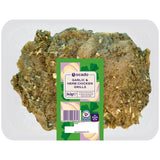 Ocado garlic and herb chicken breast escalopes 343g, imported from the UK