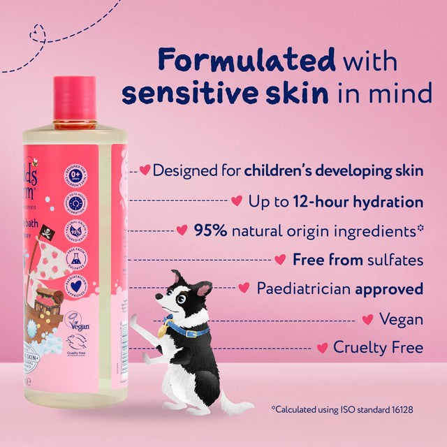 Childs Farm raspberry bubble bath 500ml - British product