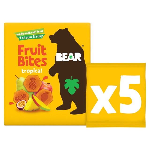 Urban Fruit Bear Fruit Bites Tropical 100g - British product