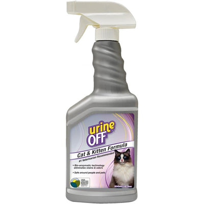 Urine Off Cat & Kitten Stain and Odour Removal Spray 500ml