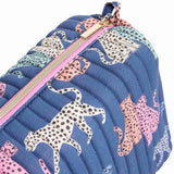 M&S multi print quilted wash bag one size, imported from the UK