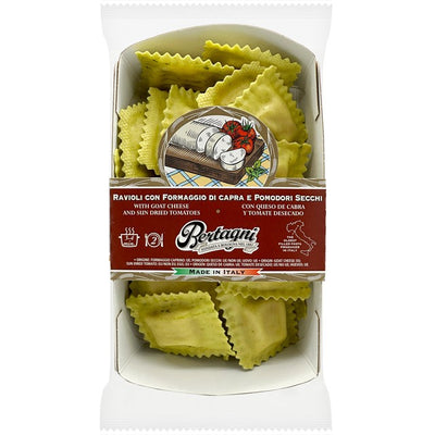 Bertagni Goat Cheese and Sundried Tomato Ravioli Fresh Pasta 250g