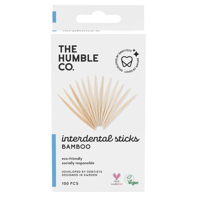 Humble Bamboo Toothpicks Dental Care 100 Pack