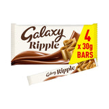 Galaxy Ripple milk chocolate bars 120g, UK version