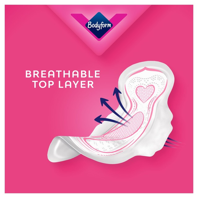 Bodyform ultra normal sanitary towels with wings, 14 pack - British product