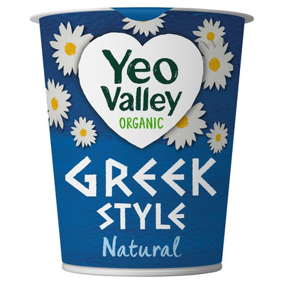 Yeo Valley Organic Natural Greek Style Yoghurt 150g