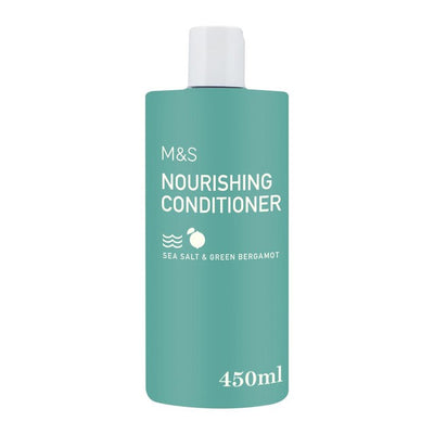 M&S Nourishing Conditioner Sea Salt & Green Bergamot Hair Conditioner 450ml