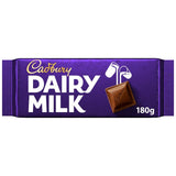 Cadbury Dairy Milk chocolate bar 180g - British product