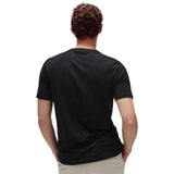 M&S men's cotton crew neck t-shirt black XL, imported from the UK