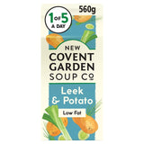 New Covent Garden leek and potato soup 560g, imported from the UK