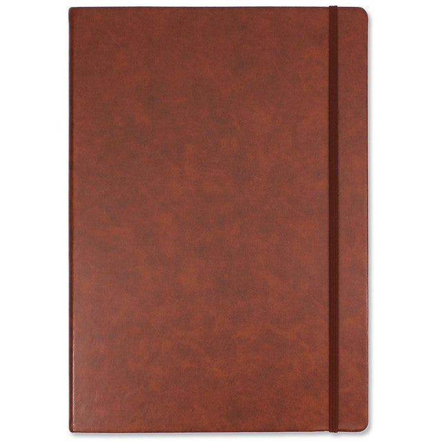 Sinclairs A5 Executive Notebook in Tan (British brand)
