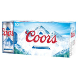 Coors Lager 10 x 440ml - British product
