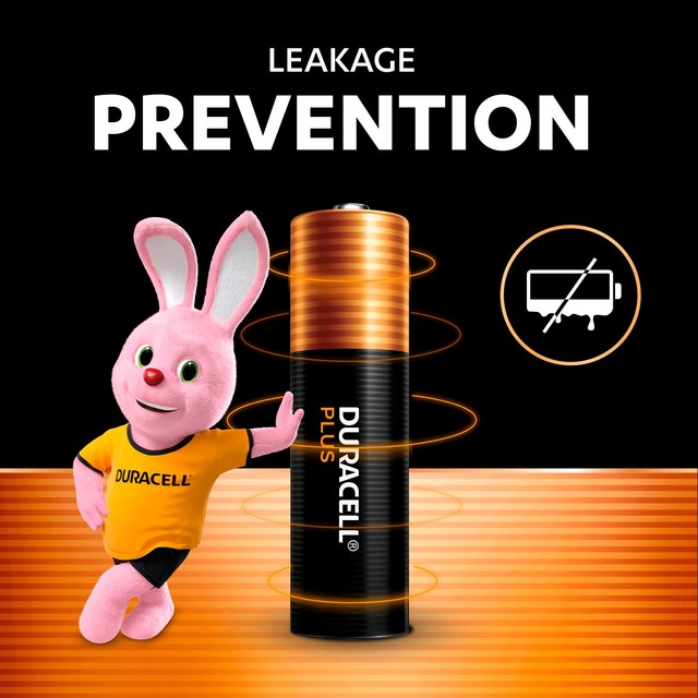 Duracell Plus AA alkaline batteries 24 Pack - British product