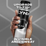 Lynx Black anti-perspirant deodorant spray 250ml, UK version
