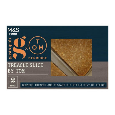 M&S Gastropub Two Treacle Slice Desserts by Tom Kerridge 150g