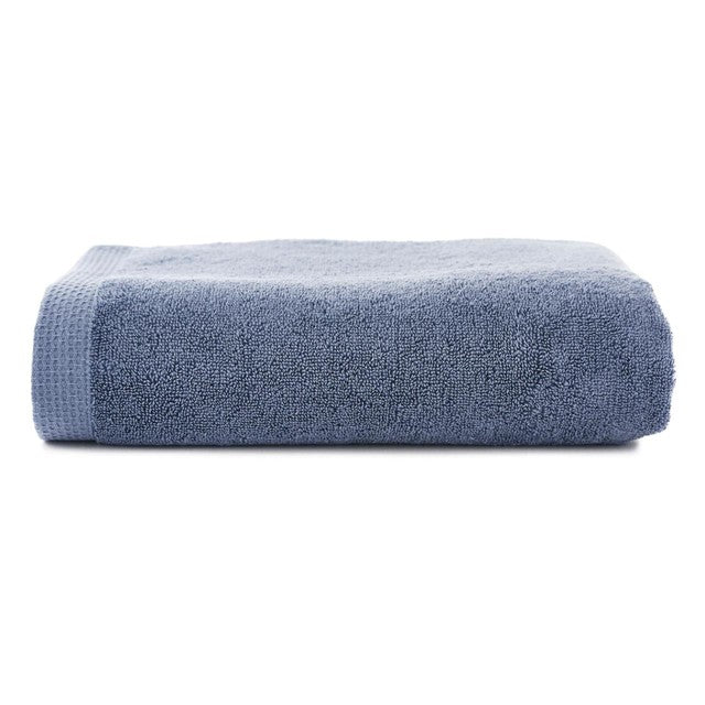 The Lyndon Company bath sheet in Midnight, 90 x 140cm (British brand)
