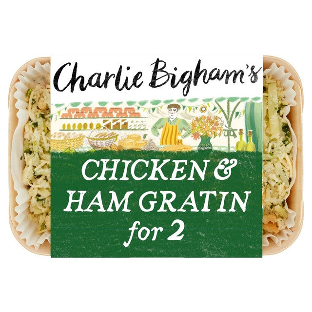 Charlie Bigham's Chicken & Ham Gratin ready meal 650g - British product