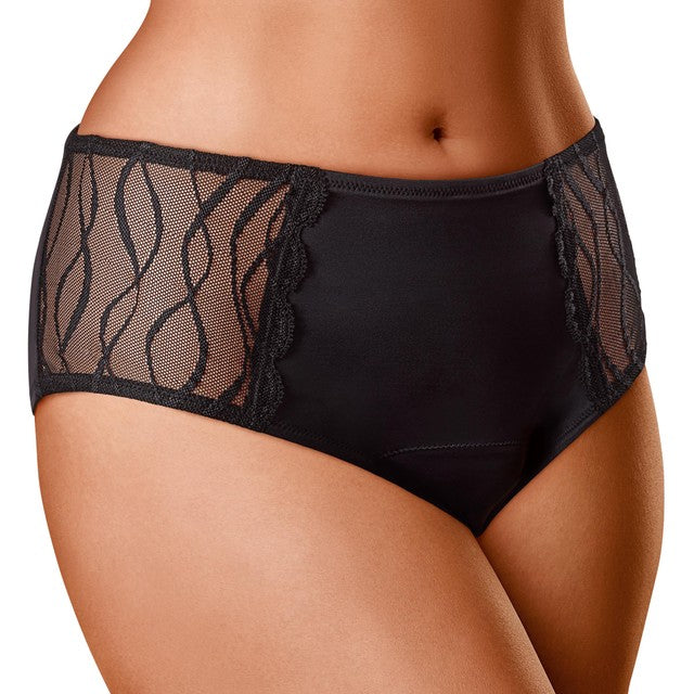 TENA Lady Silhouette washable incontinence underwear black size M (British brand)