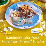Charlie Bigham's macaroni cheese with bacon - British product