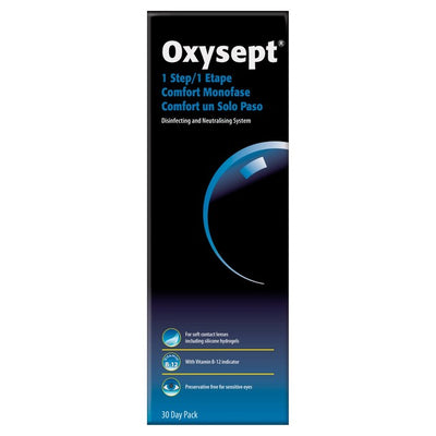Oxysept 1 Step System Contact Lens Disinfecting and Neutralising System 330ml