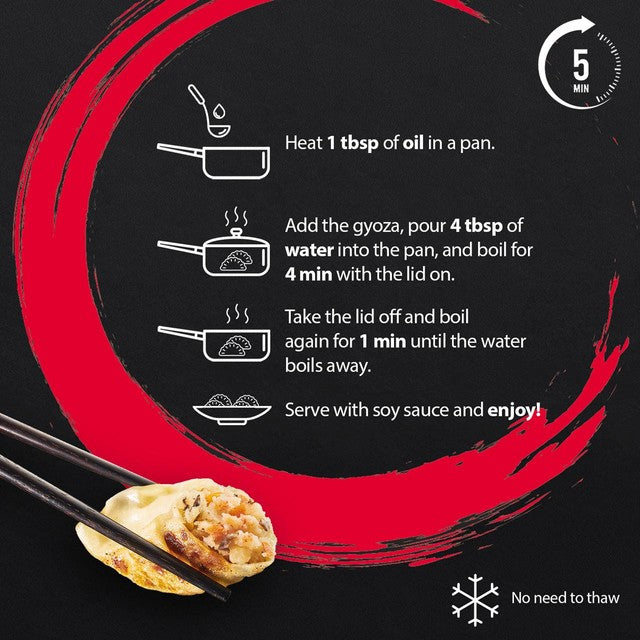 Ajinomoto shrimp dumplings 400g - British product