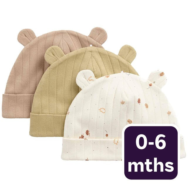 M&S Leaf Hats 0-6 months, imported from the UK