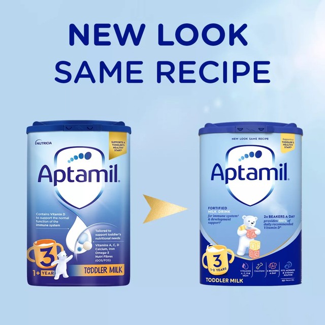 Aptamil 3 Toddler Milk Formula Powder 800g - British product