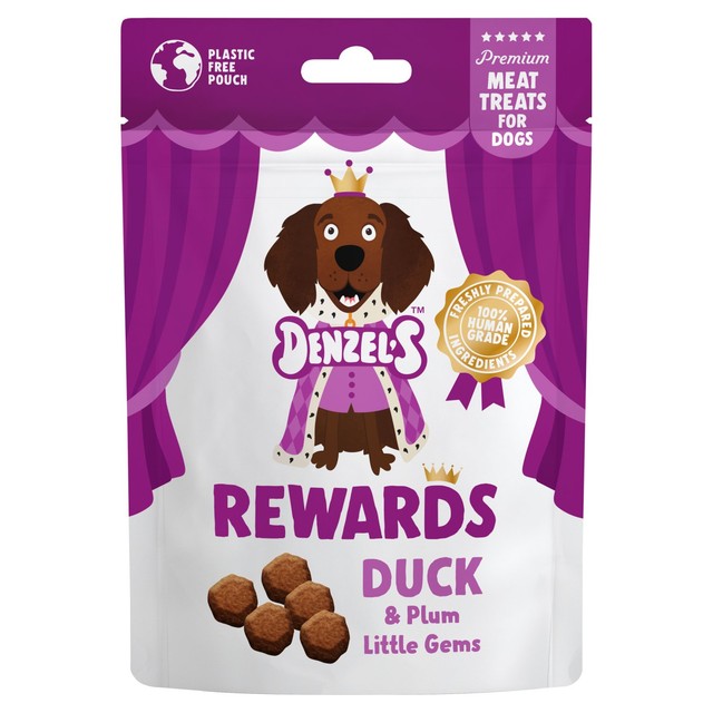 Denzel's duck & plum dog treats 70g - British product