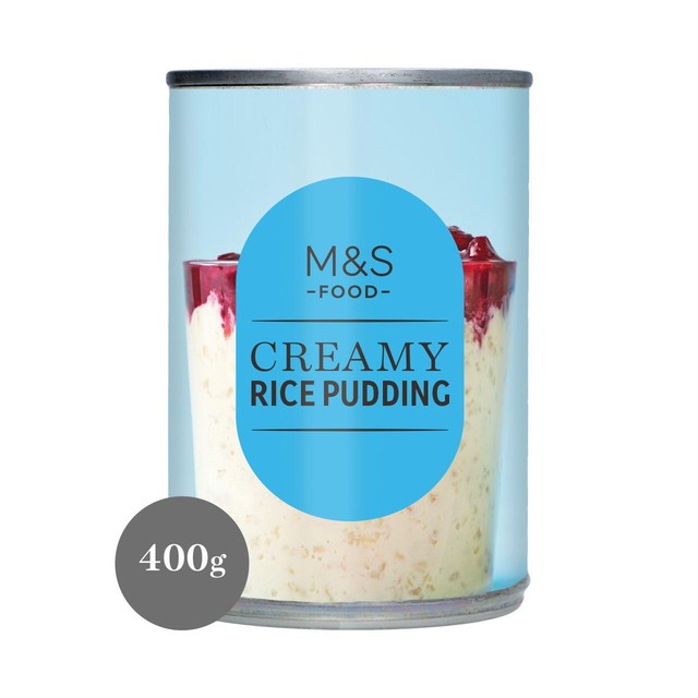 M&S Creamed Rice Pudding 400g - British product
