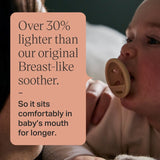Tommee Tippee Breastlike Soothers 6-18 months pack of 2 (British brand)