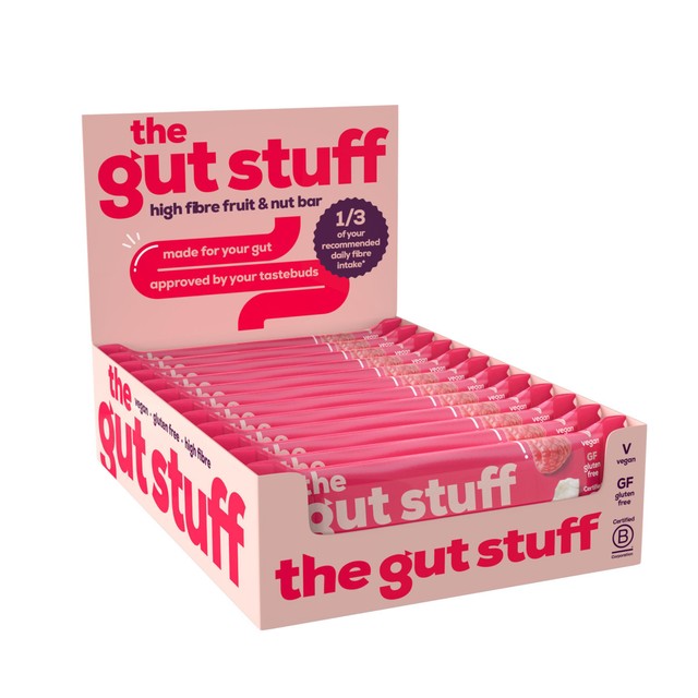 Good Fibrations raspberry and coconut snack bars 12 x 35g (British brand)