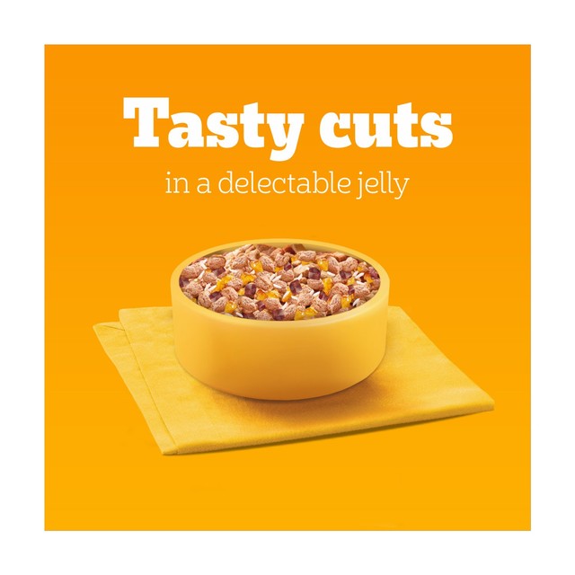 Pedigree puppy wet dog food mixed in jelly 6 x 400g, imported from the UK