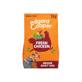 Edgard & Cooper grain-free adult chicken dry dog food 1kg - British product