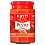 Mutti sundried tomato parmesan red pesto 180g, imported from the UK