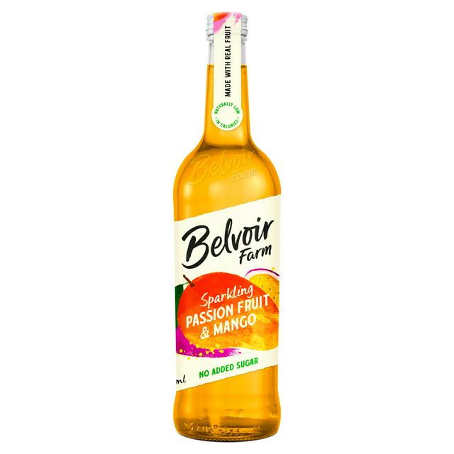 Belvoir Farm Sparkling No Added Sugar Mango Passionfruit 750ml
