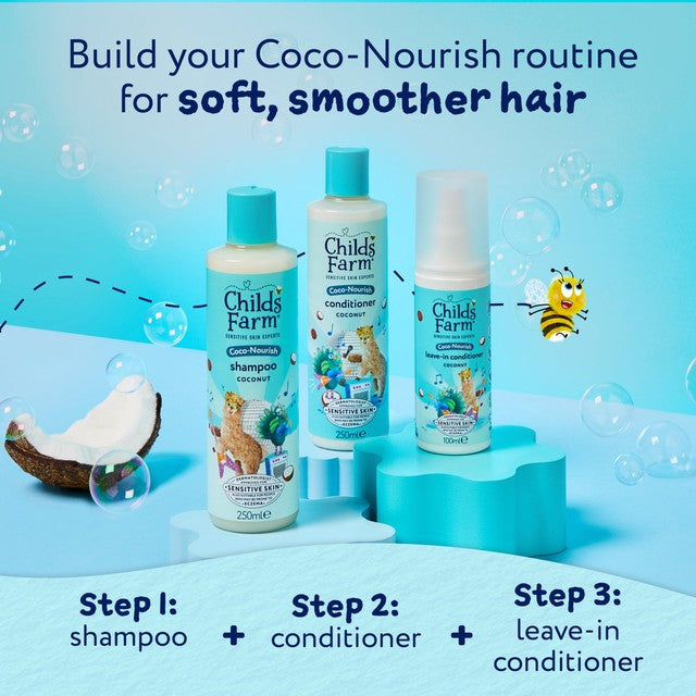 Childs Farm Coconut Coco-Nourish Conditioner 250ml - British product