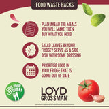 Loyd Grossman Tomato & Roasted Garlic Pasta Sauce 350g, UK version