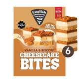 English Cheesecake Vanilla Lotus Biscoff cheesecake bites 210g - British product