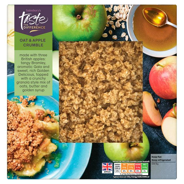 Sainsburys Oat Apple Crumble Taste the Difference 1kg