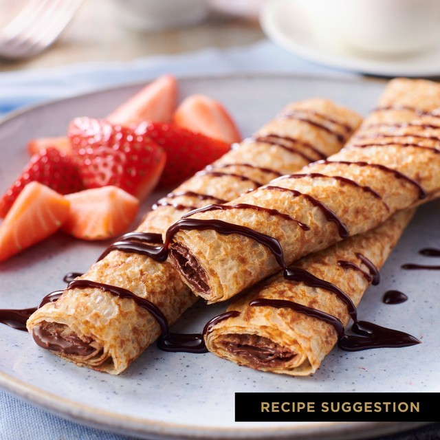St Pierre chocolate and hazelnut filled crepes 6x32g (British brand)