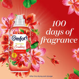 Comfort fabric conditioner strawberry and lily 30 washes - British product