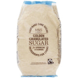 M&S golden granulated sugar 1kg, imported from the UK