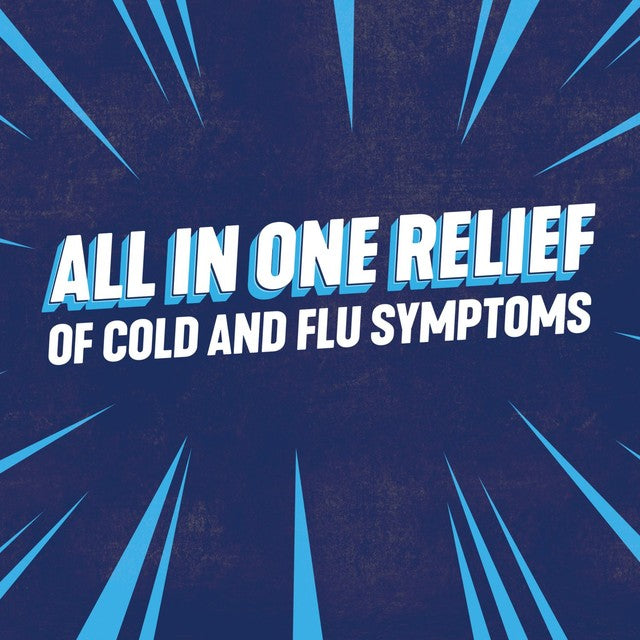 Beechams Cold & Flu relief tablets Paracetamol - British product